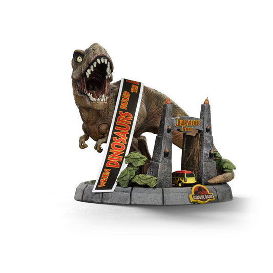 Jurassic Park Mini Co. PVC Figur T-Rex Illusion Deluxe 15 cm - Preorder - ETA: 17.10.2025