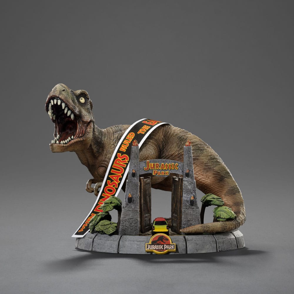 Jurassic Park Mini Co. PVC Figur T-Rex Illusion Deluxe 15 cm - Preorder - ETA: 17.10.2025