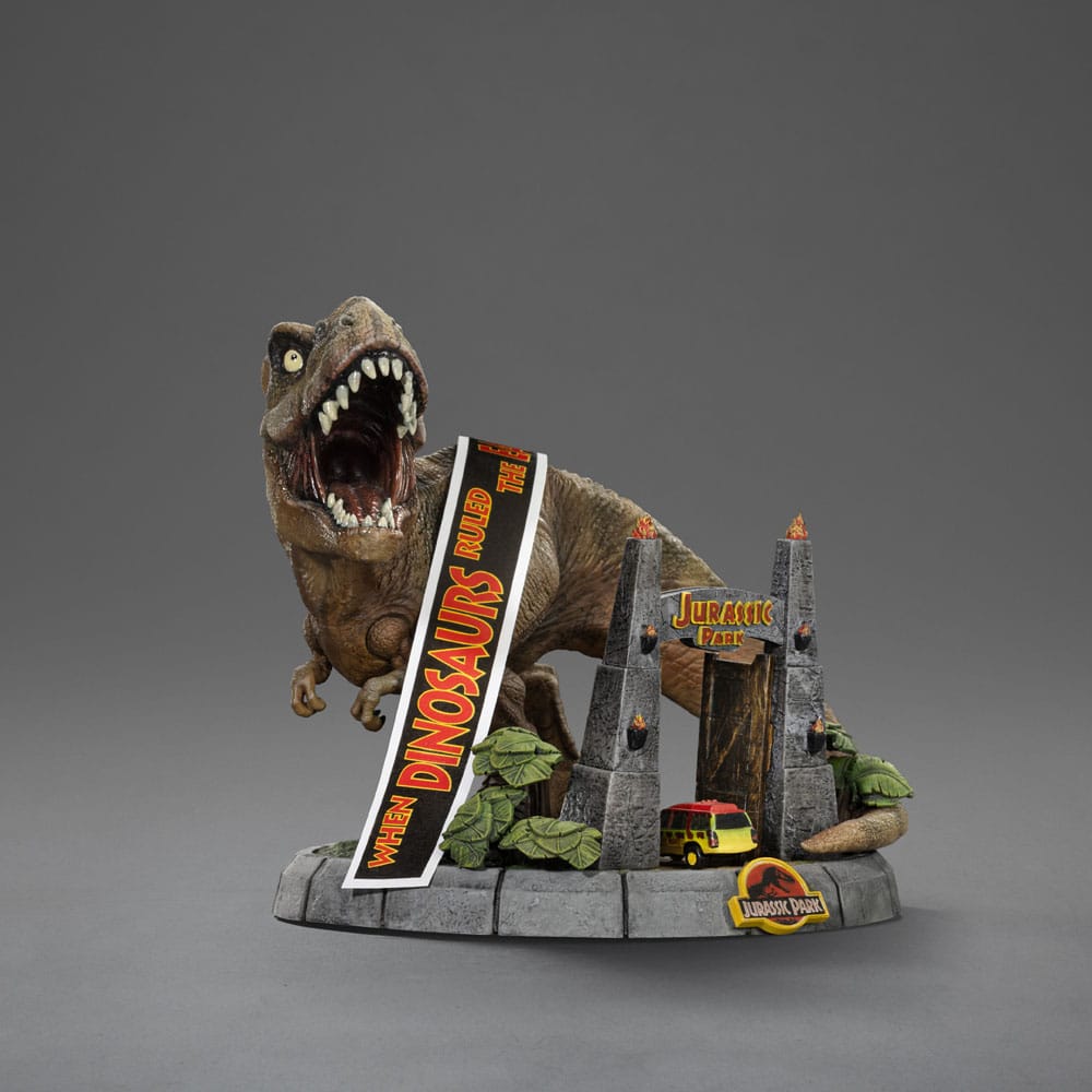 Jurassic Park Mini Co. PVC Figur T-Rex Illusion Deluxe 15 cm - Preorder - ETA: 17.10.2025