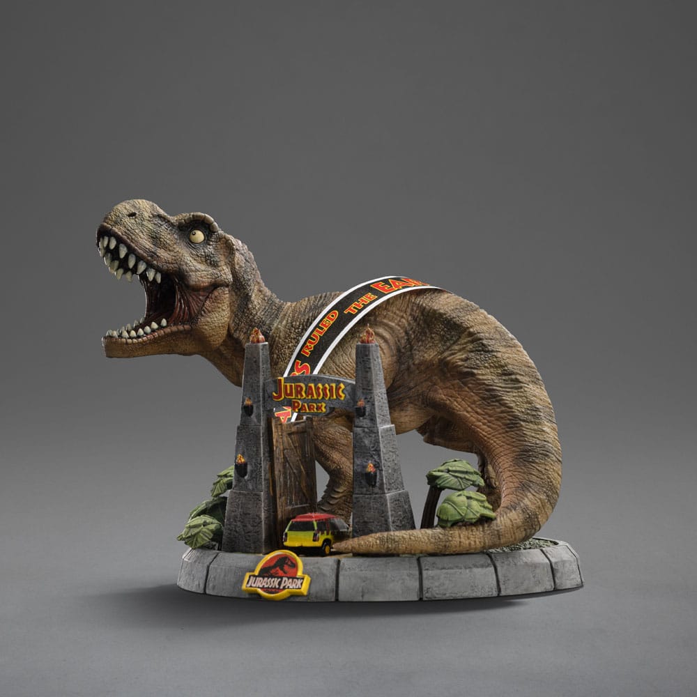 Jurassic Park Mini Co. PVC Figur T-Rex Illusion Deluxe 15 cm - Preorder - ETA: 17.10.2025
