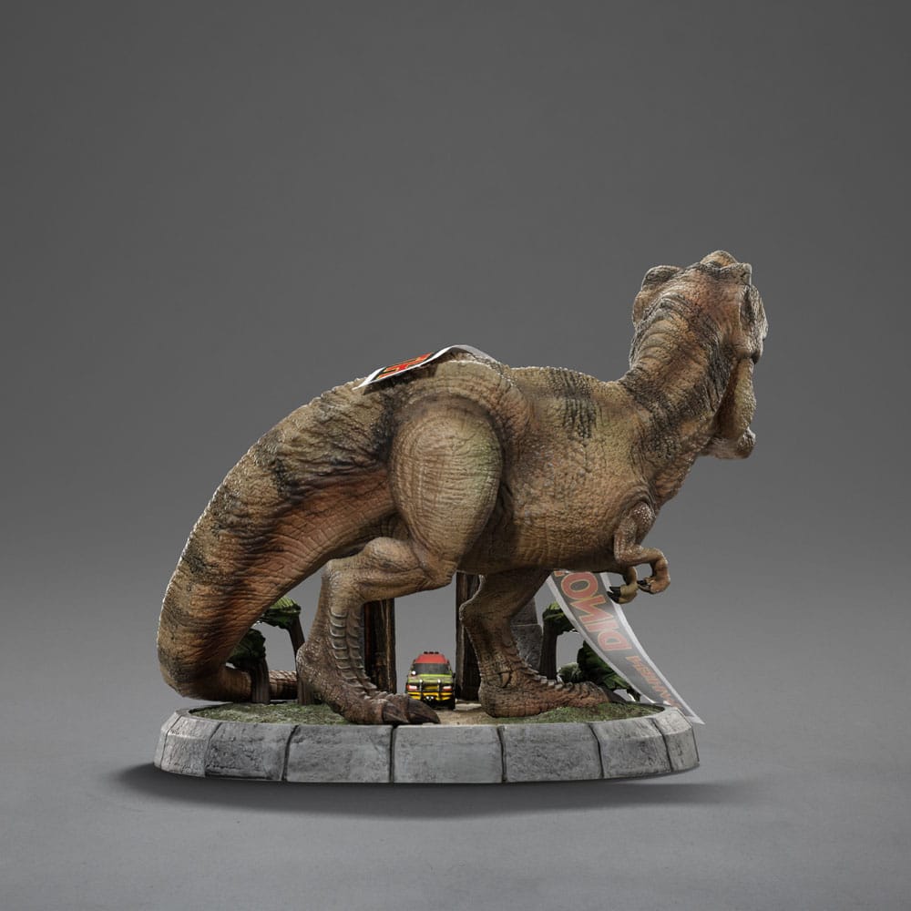 Jurassic Park Mini Co. PVC Figur T-Rex Illusion Deluxe 15 cm - Preorder - ETA: 17.10.2025
