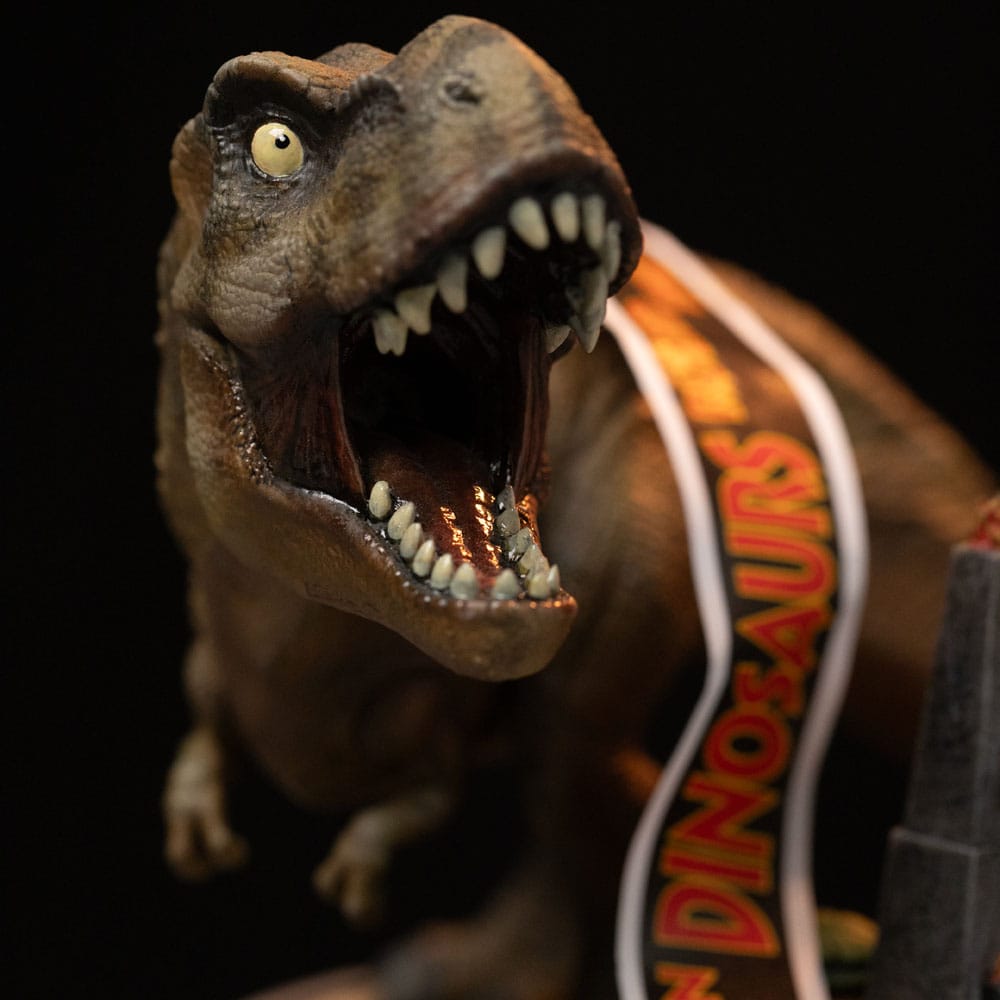 Jurassic Park Mini Co. PVC Figur T-Rex Illusion Deluxe 15 cm - Preorder - ETA: 17.10.2025