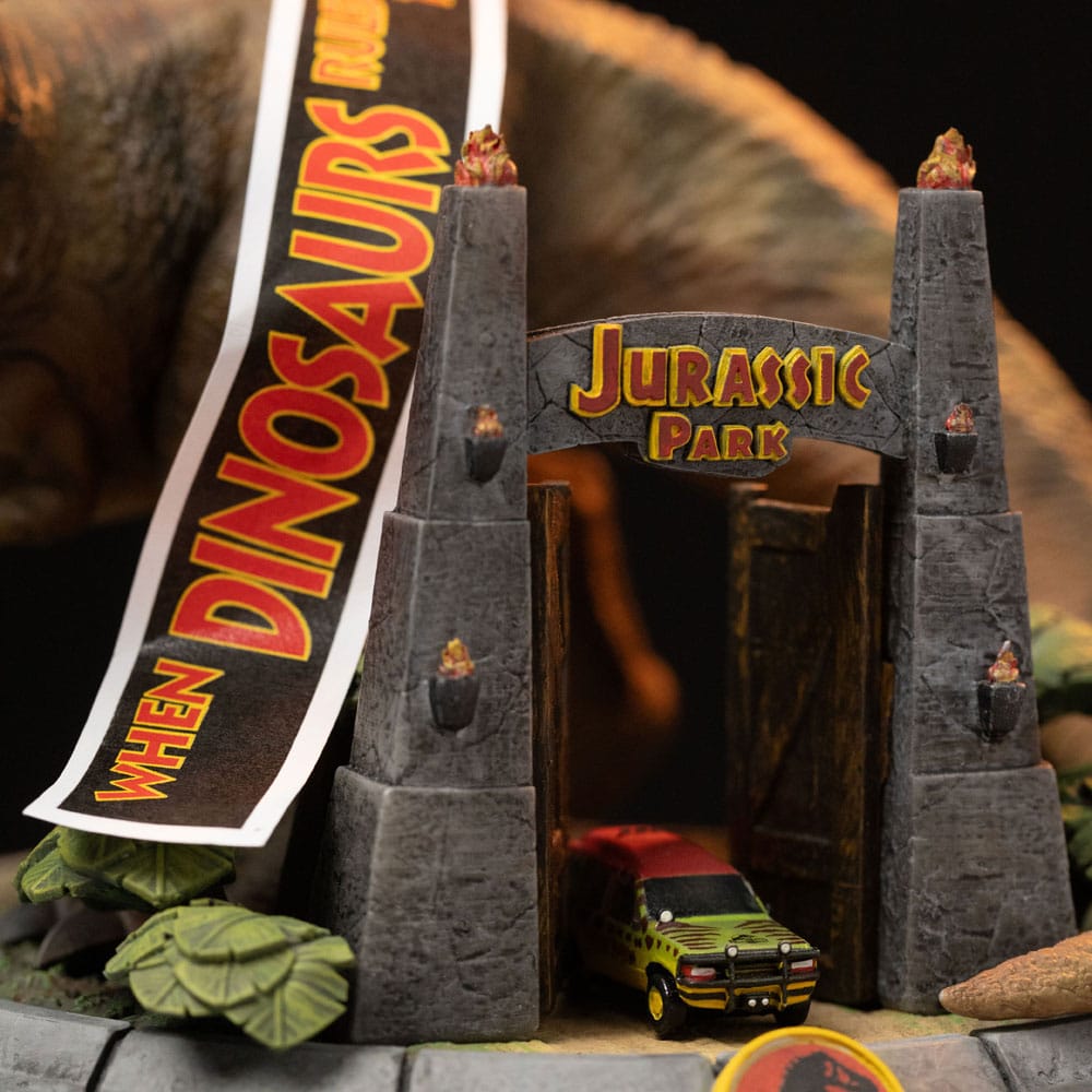 Jurassic Park Mini Co. PVC Figur T-Rex Illusion Deluxe 15 cm - Preorder - ETA: 17.10.2025