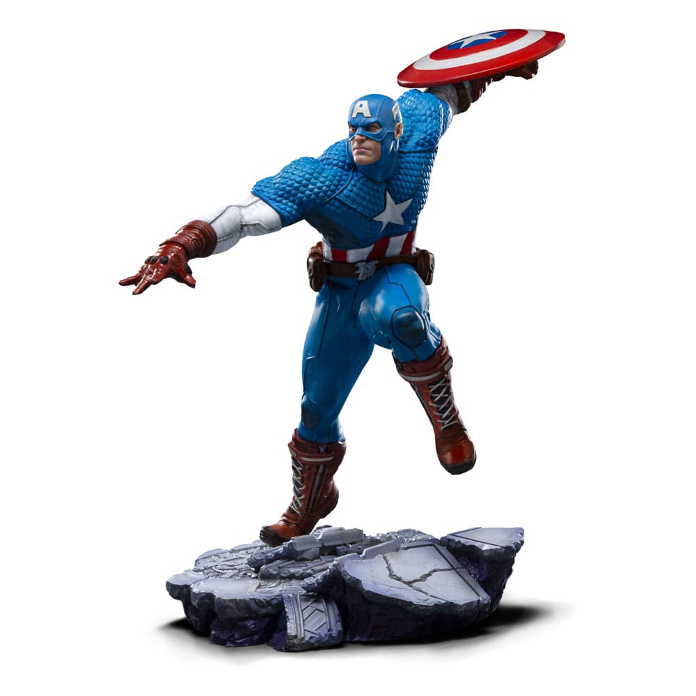 Marvel BDS Art Scale Statue 1/10 Captain America 22 cm - Versand: 5-7 Tage nach Bestellung