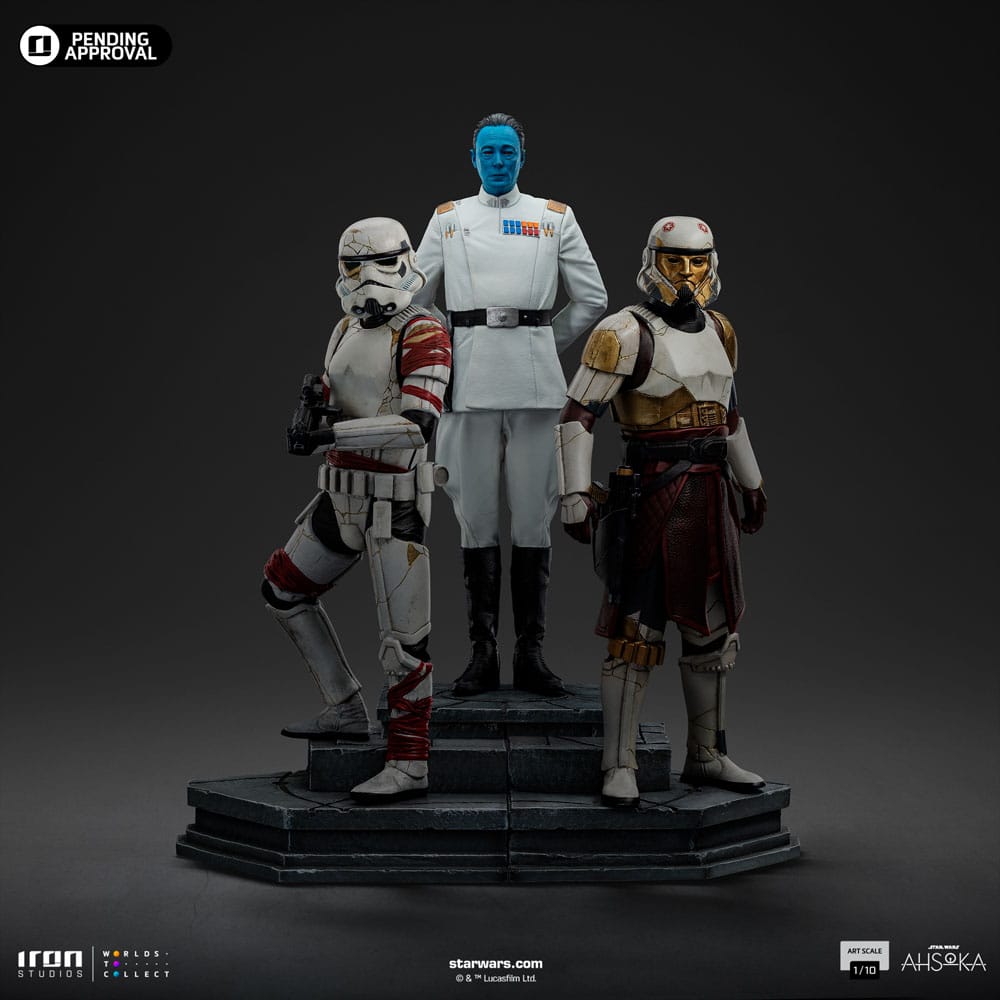 Star Wars Ahsoka Art Scale Statue 1/10 Grand Admiral Thrawn 25 cm - Preorder - ETA: Mitte 03.2025