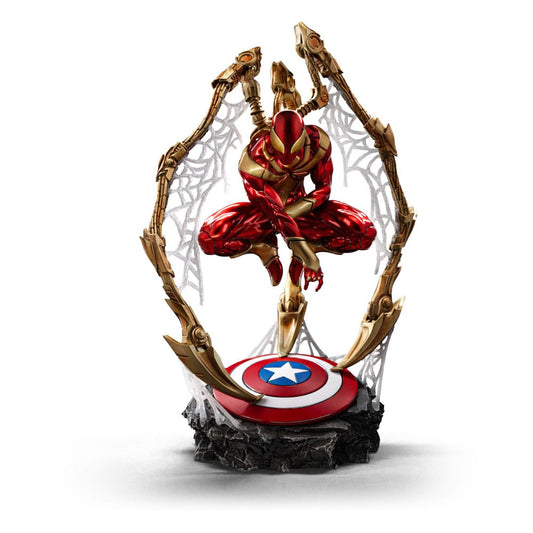 Marvel Art Scale Deluxe Statue 1/10 Spider-man Iron Armor Comics (CCXP Exclusive 2024) 24 cm   - Versand: 5-7 Tage nach Bestellung