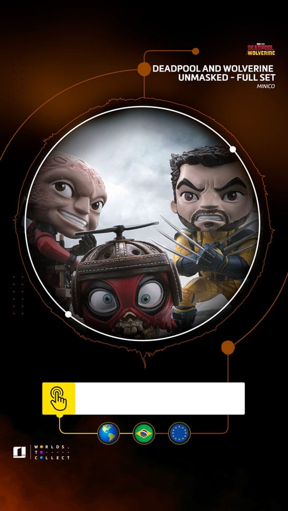 Deadpool & Wolverine Mini Co. PVC Figur Deadpool and Wolverine set Unmasked 14 cm       - Preorder - ETA: 30.09.2025