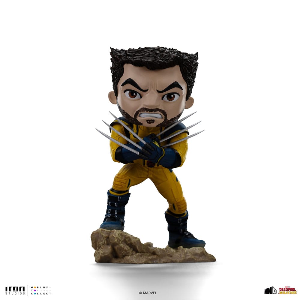 Deadpool & Wolverine Mini Co. PVC Figur Deadpool and Wolverine set Unmasked 14 cm       - Preorder - ETA: 30.09.2025