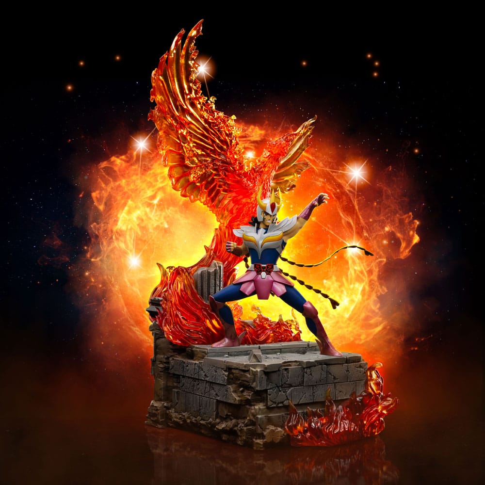 Saint Seiya Deluxe Art Scale Statue 1/10 Phoenix Ikki 41 cm          - Versand: 7 Tage nach Bestellung