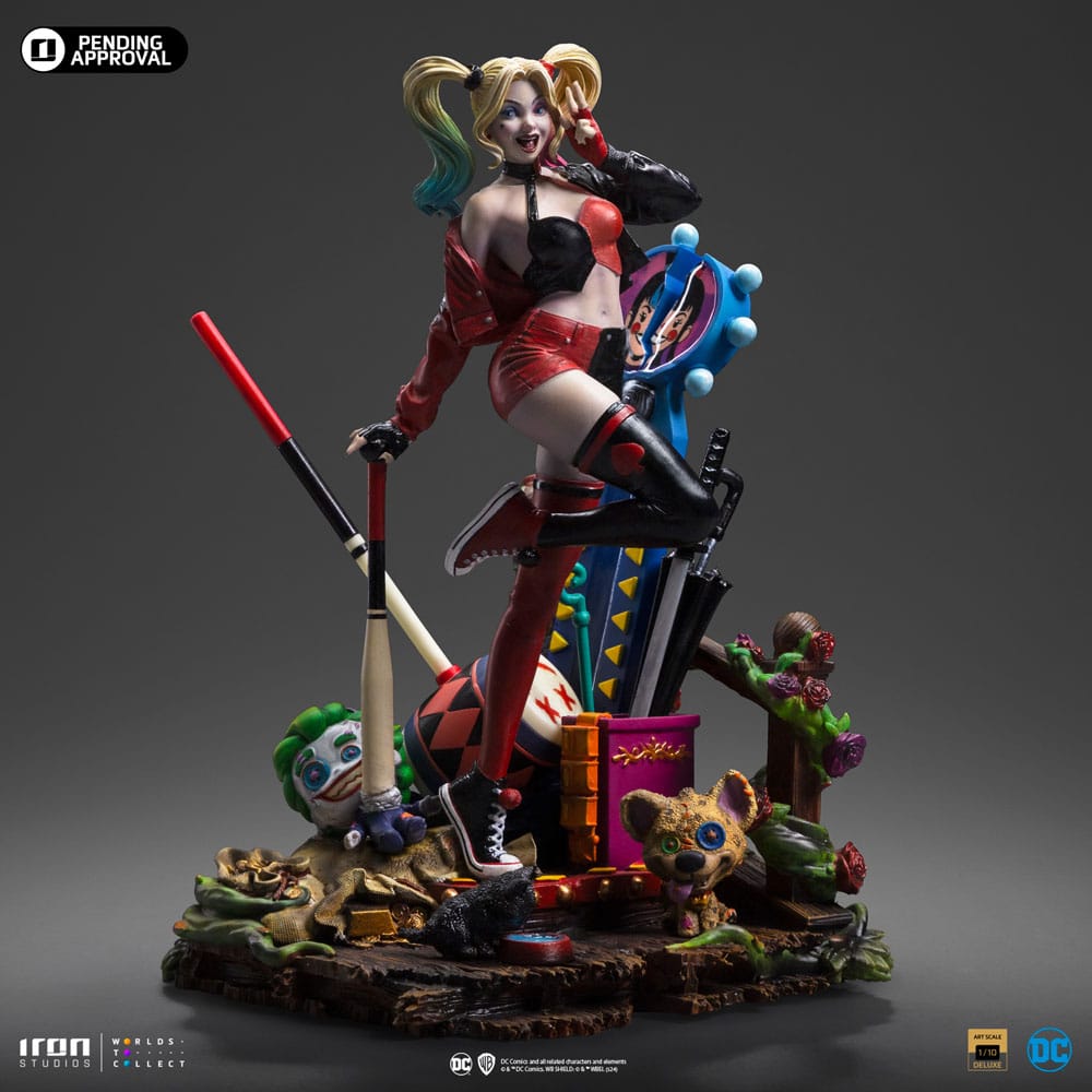 DC Comics Deluxe Art Scale Statue 1/10 Harley Quinn (Gotham City Sirens) 22 cm - Preorder - ETA: Ende 05.2025