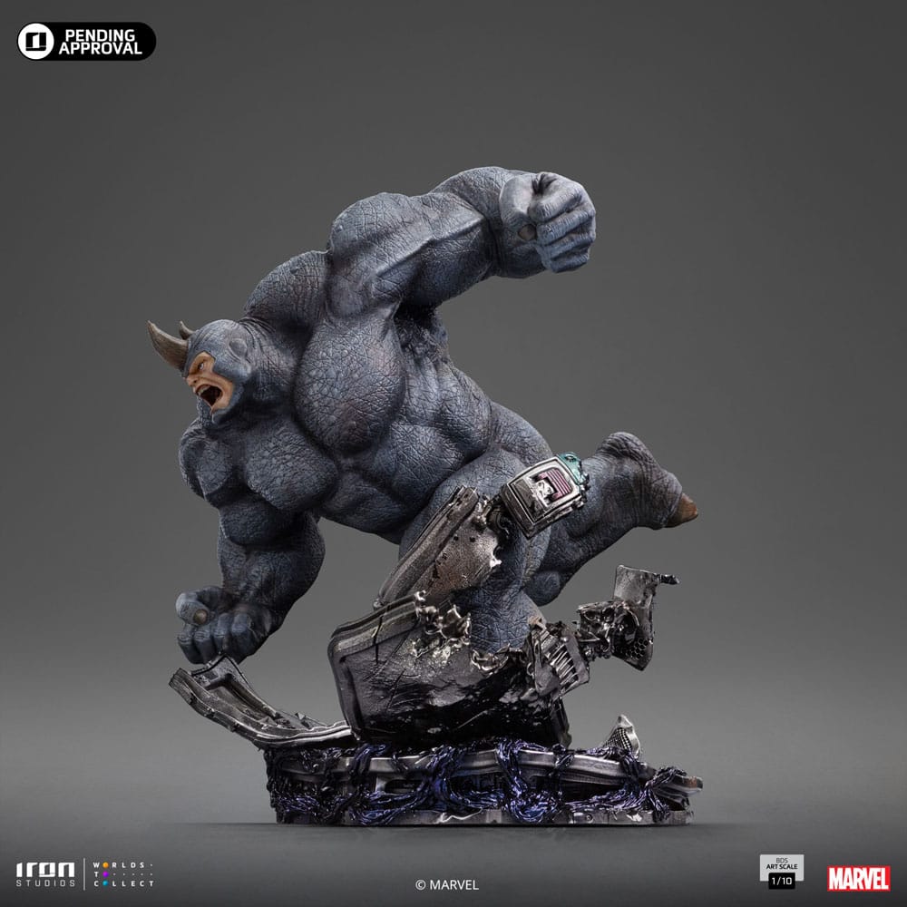 Marvel BDS Art Scale Statue 1/10 Rhino 26 cm   - Versand: 5-7 Tage nach Bestellung