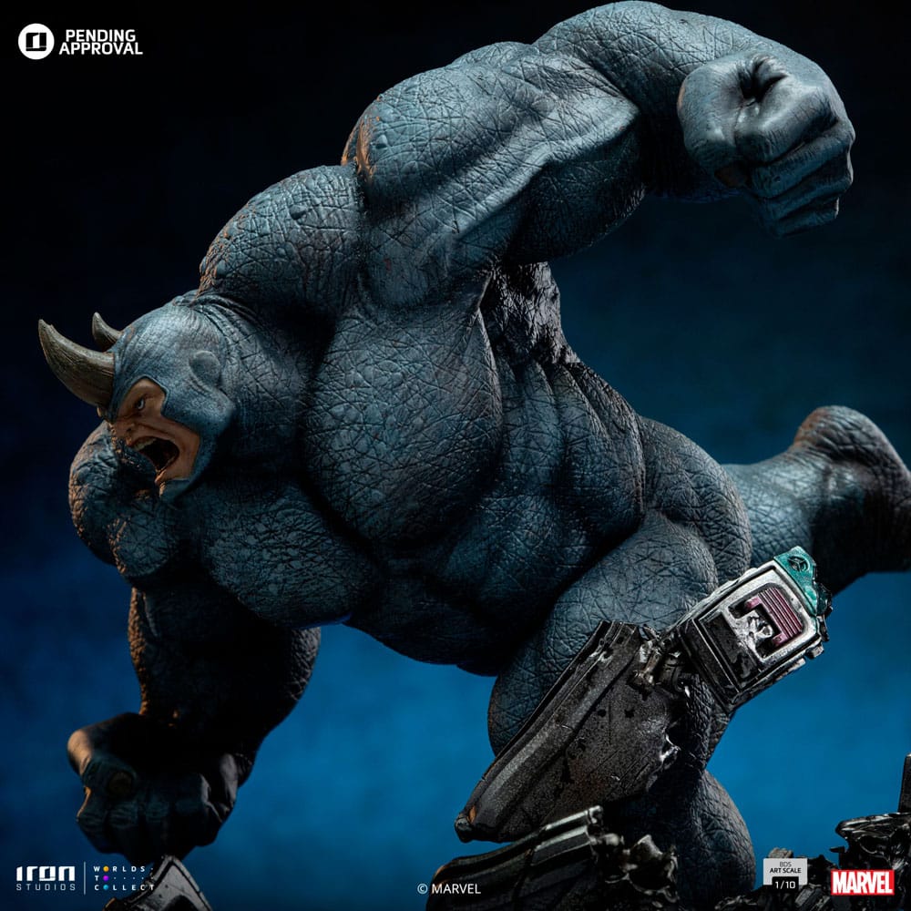 Marvel BDS Art Scale Statue 1/10 Rhino 26 cm   - Versand: 5-7 Tage nach Bestellung