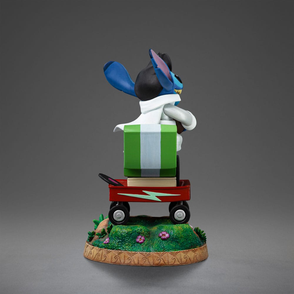 Lilo & Stitch Art Scale Statue 1/10 Stitch King of Rock 17 cm   - Versand: 7 Tage nach Bestellung