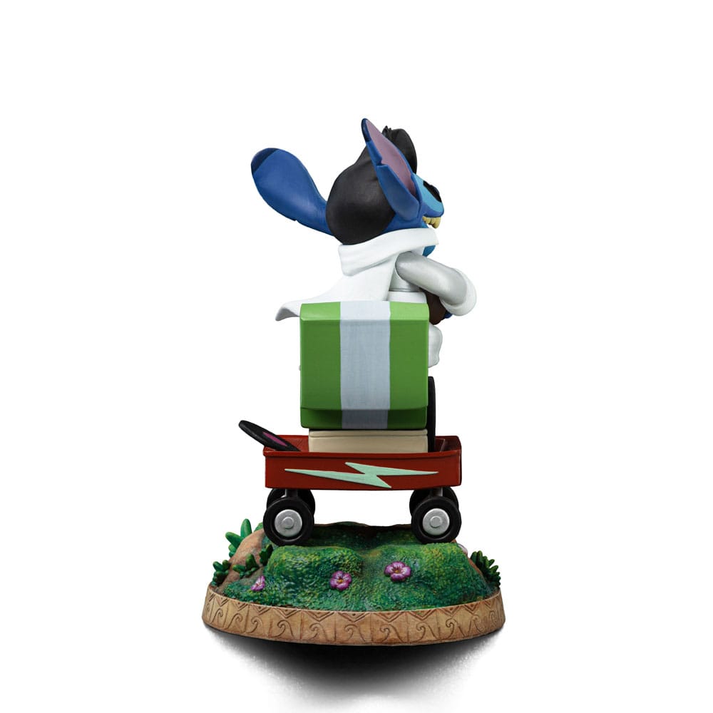 Lilo & Stitch Art Scale Statue 1/10 Stitch King of Rock 17 cm   - Versand: 7 Tage nach Bestellung