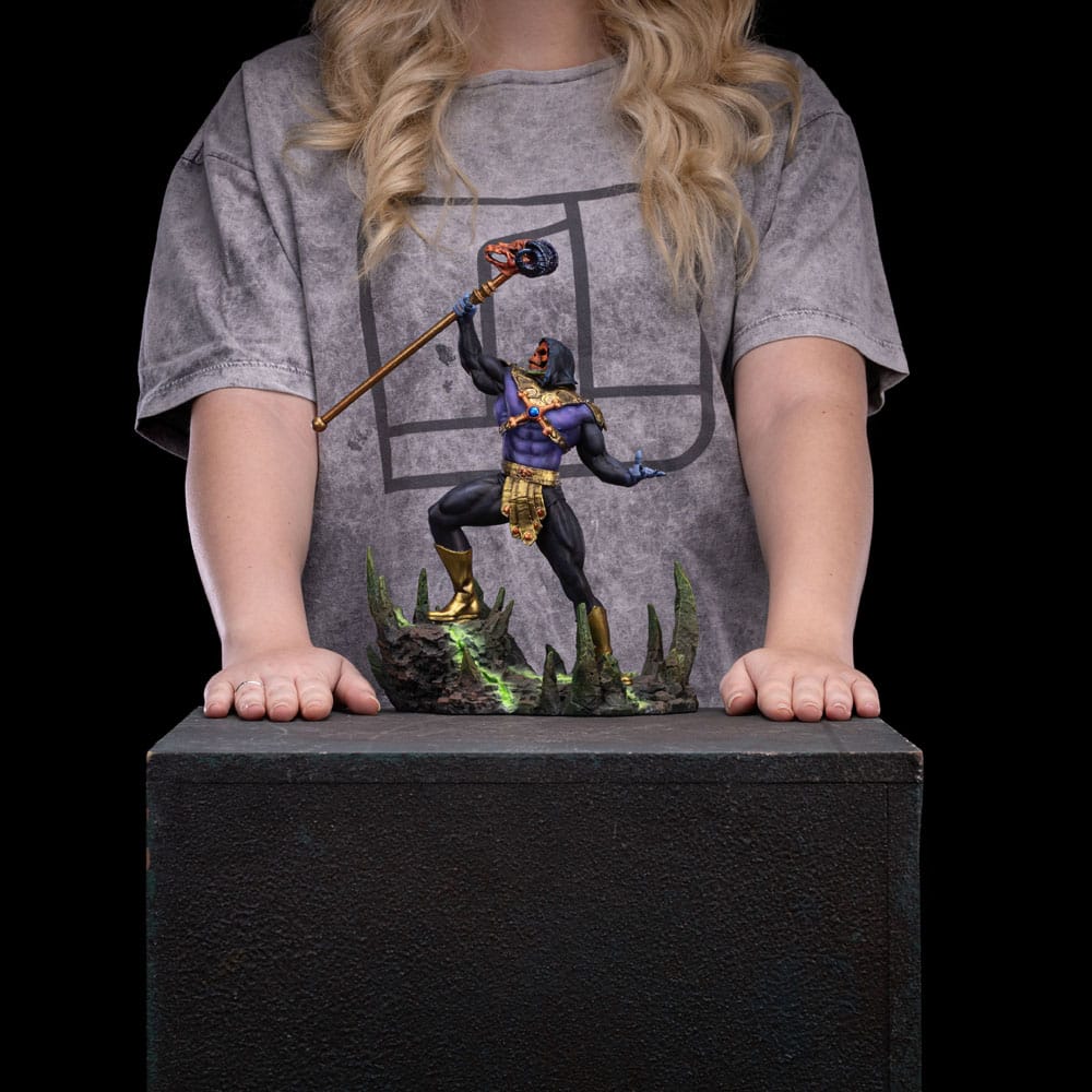 Masters of the Universe Art Scale Statue 1/10 Skeletor Disco Ver. 28 cm heo exclusive  - Versand: 7 Tage nach Bestellung