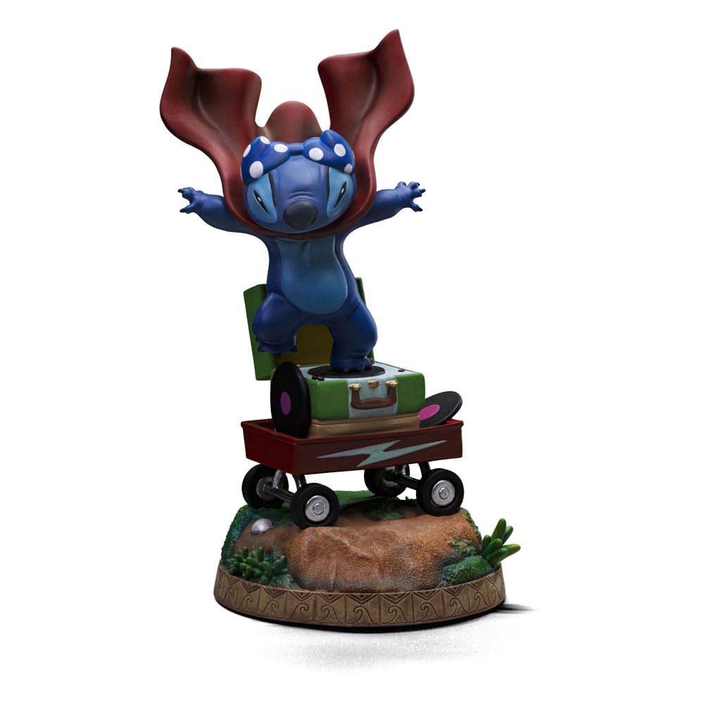 Lilo & Stitch Art Scale Statue 1/10 Stitch Laundry 19 cm   - Versand: 7 Tage nach Bestellung