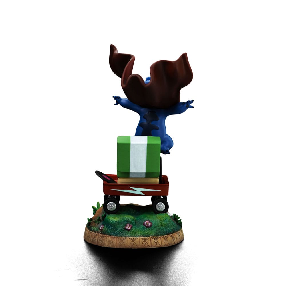 Lilo & Stitch Art Scale Statue 1/10 Stitch Laundry 19 cm   - Versand: 7 Tage nach Bestellung