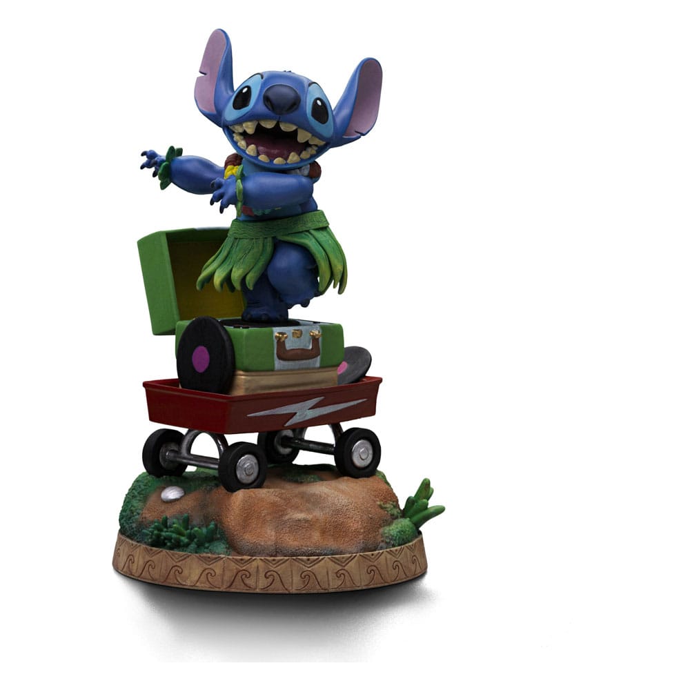 Lilo & Stitch Art Scale Statue 1/10 Stitch Hula 17 cm   - Versand: 7 Tage nach Bestellung