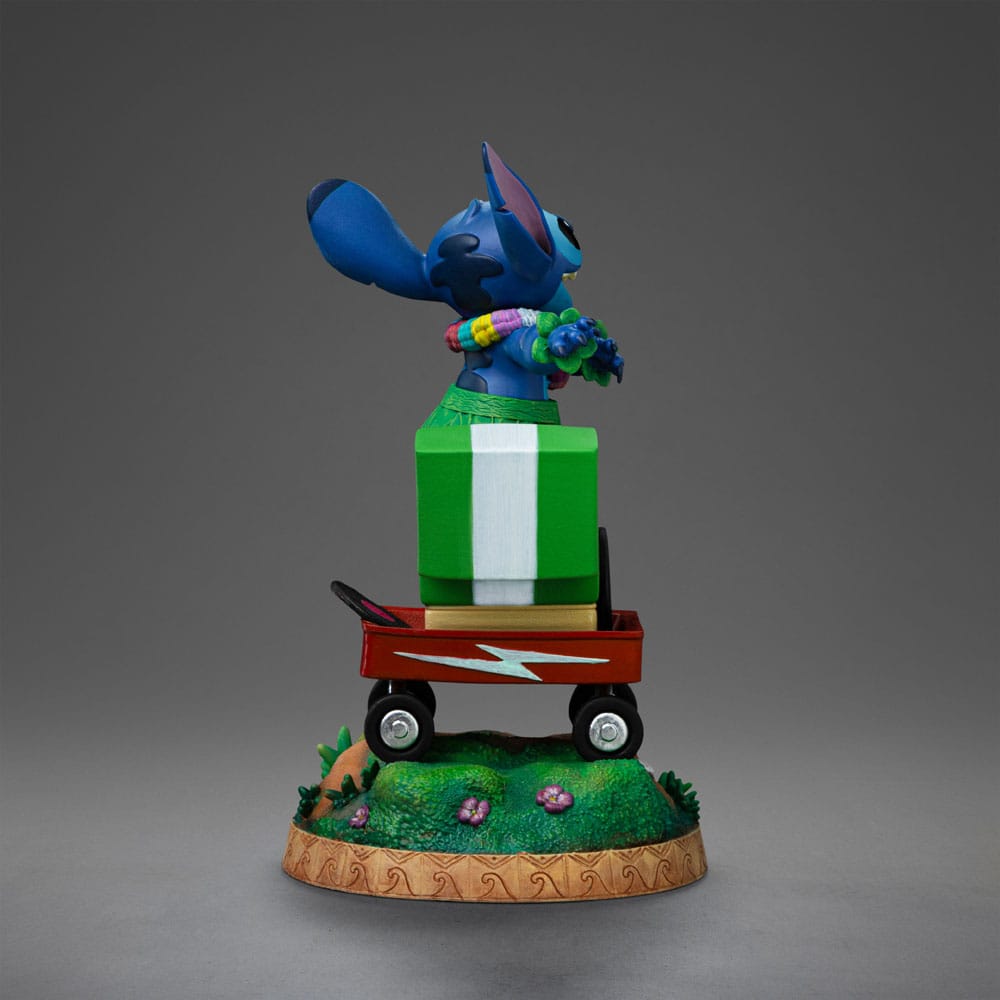 Lilo & Stitch Art Scale Statue 1/10 Stitch Hula 17 cm   - Versand: 7 Tage nach Bestellung