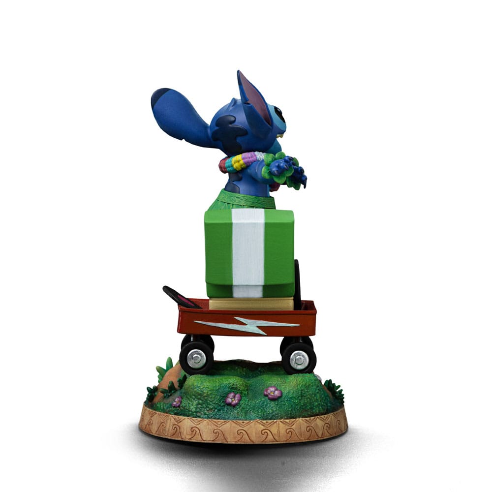Lilo & Stitch Art Scale Statue 1/10 Stitch Hula 17 cm   - Versand: 7 Tage nach Bestellung