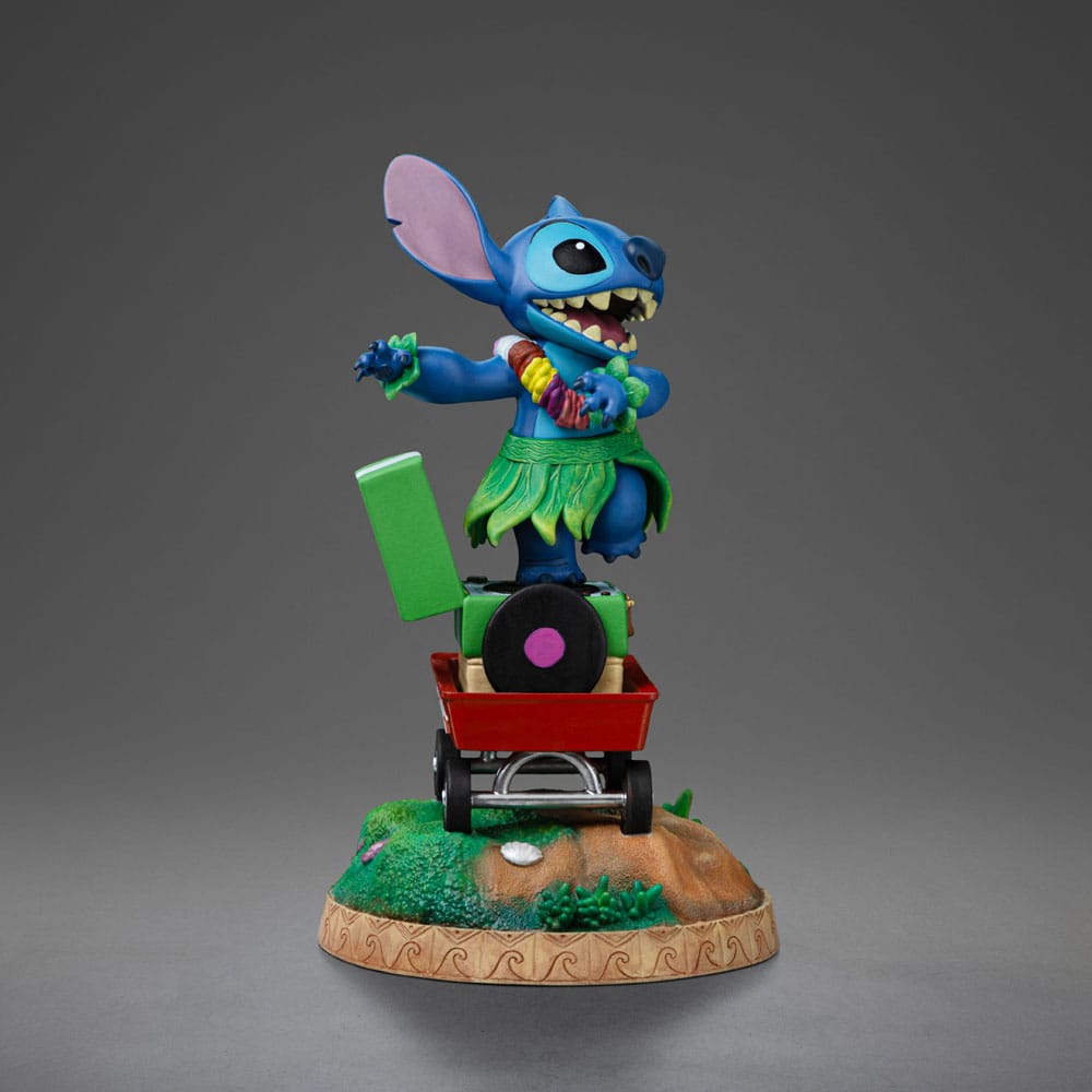 Lilo & Stitch Art Scale Statue 1/10 Stitch Hula 17 cm   - Versand: 7 Tage nach Bestellung