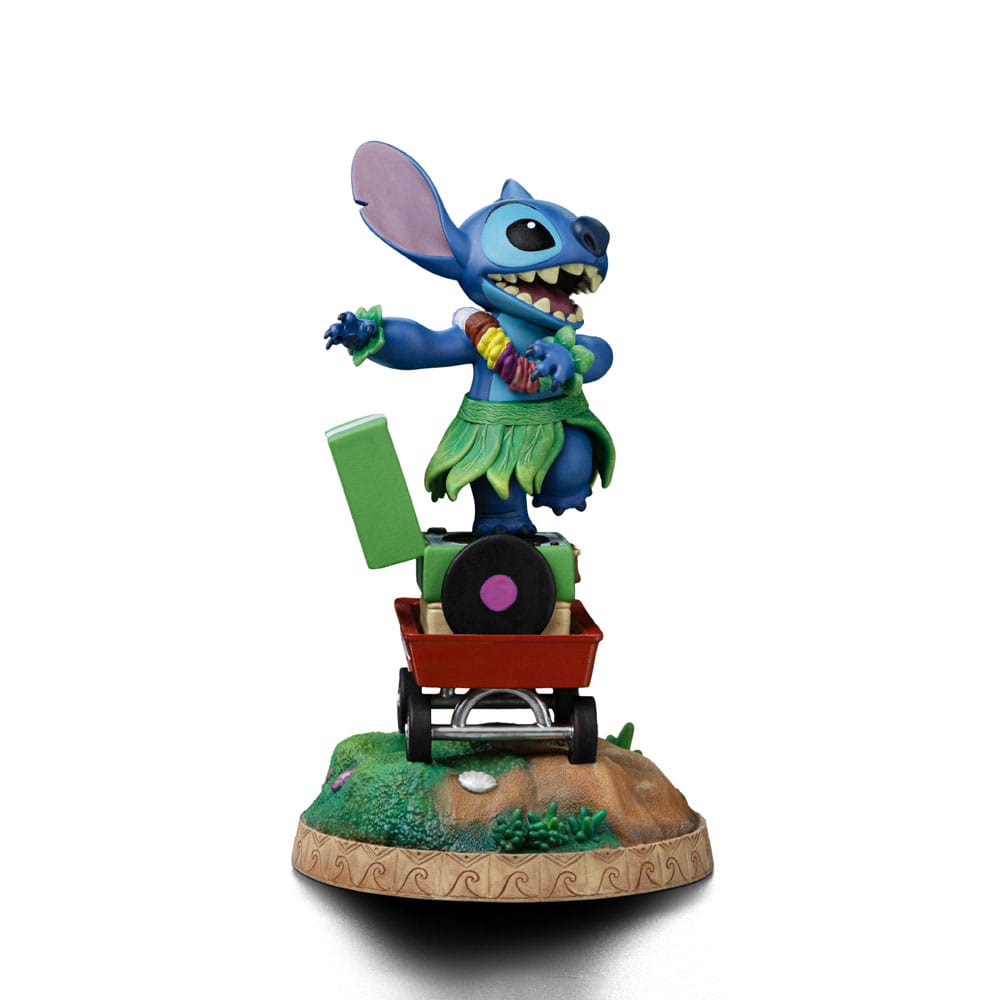 Lilo & Stitch Art Scale Statue 1/10 Stitch Hula 17 cm   - Versand: 7 Tage nach Bestellung