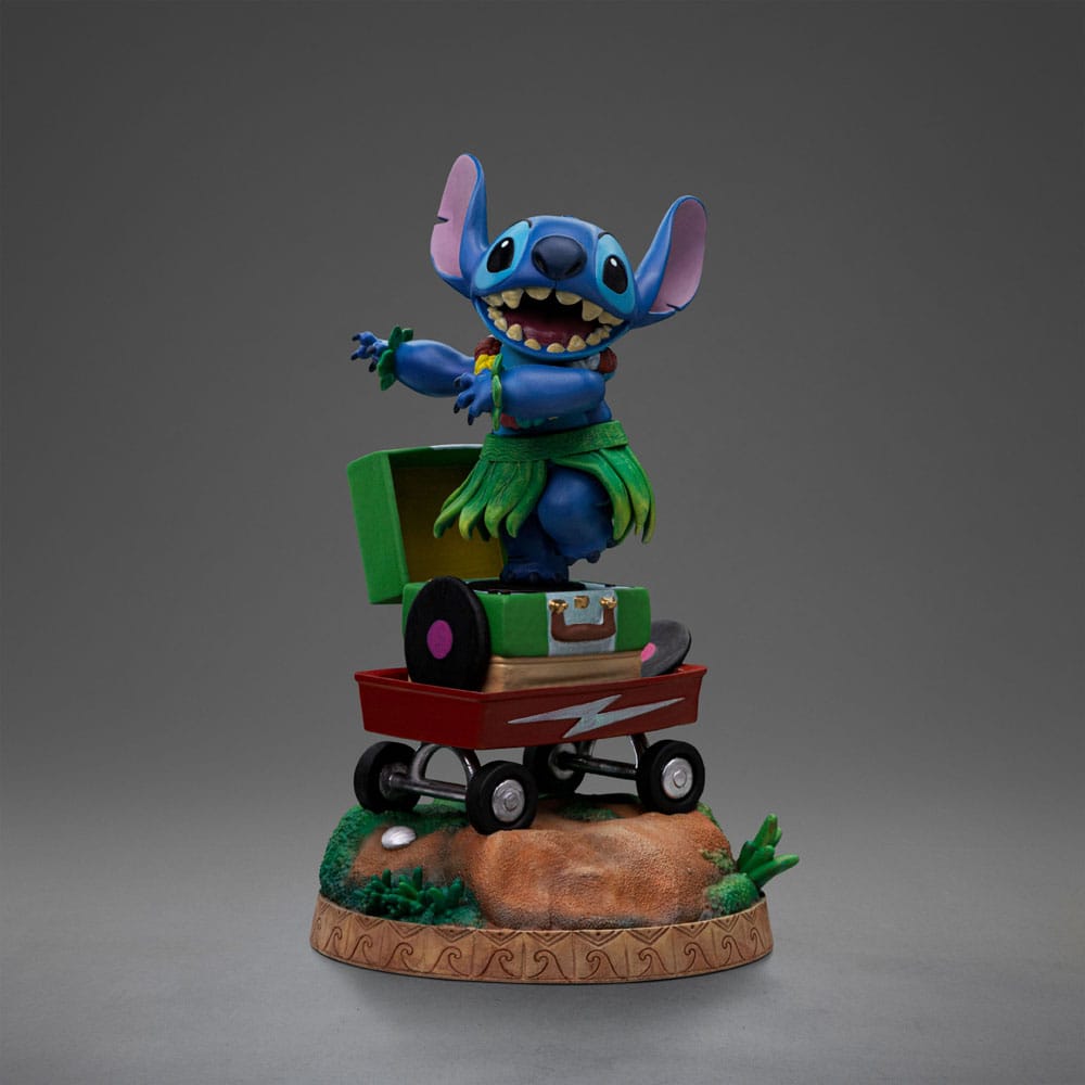 Lilo & Stitch Art Scale Statue 1/10 Stitch Hula 17 cm   - Versand: 7 Tage nach Bestellung