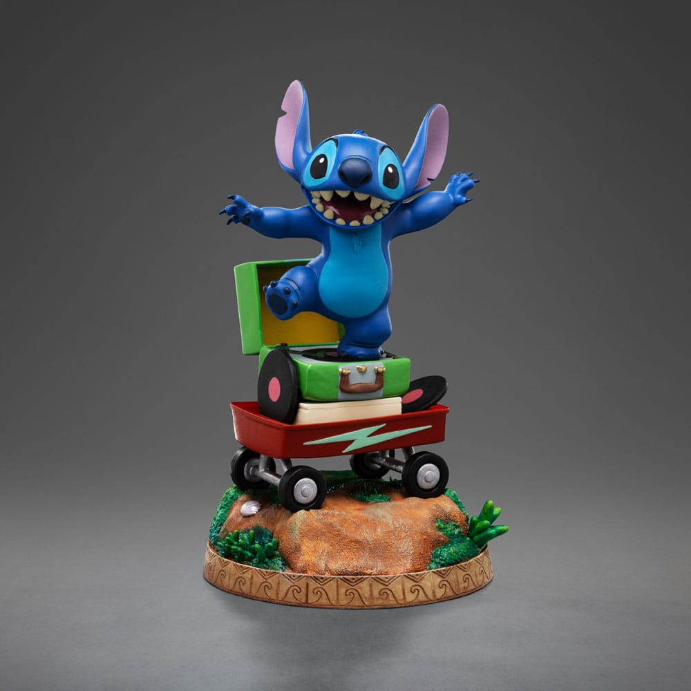 Lilo & Stitch Art Scale Statue 1/10 Stitch 17 cm   - Versand: 7 Tage nach Bestellung