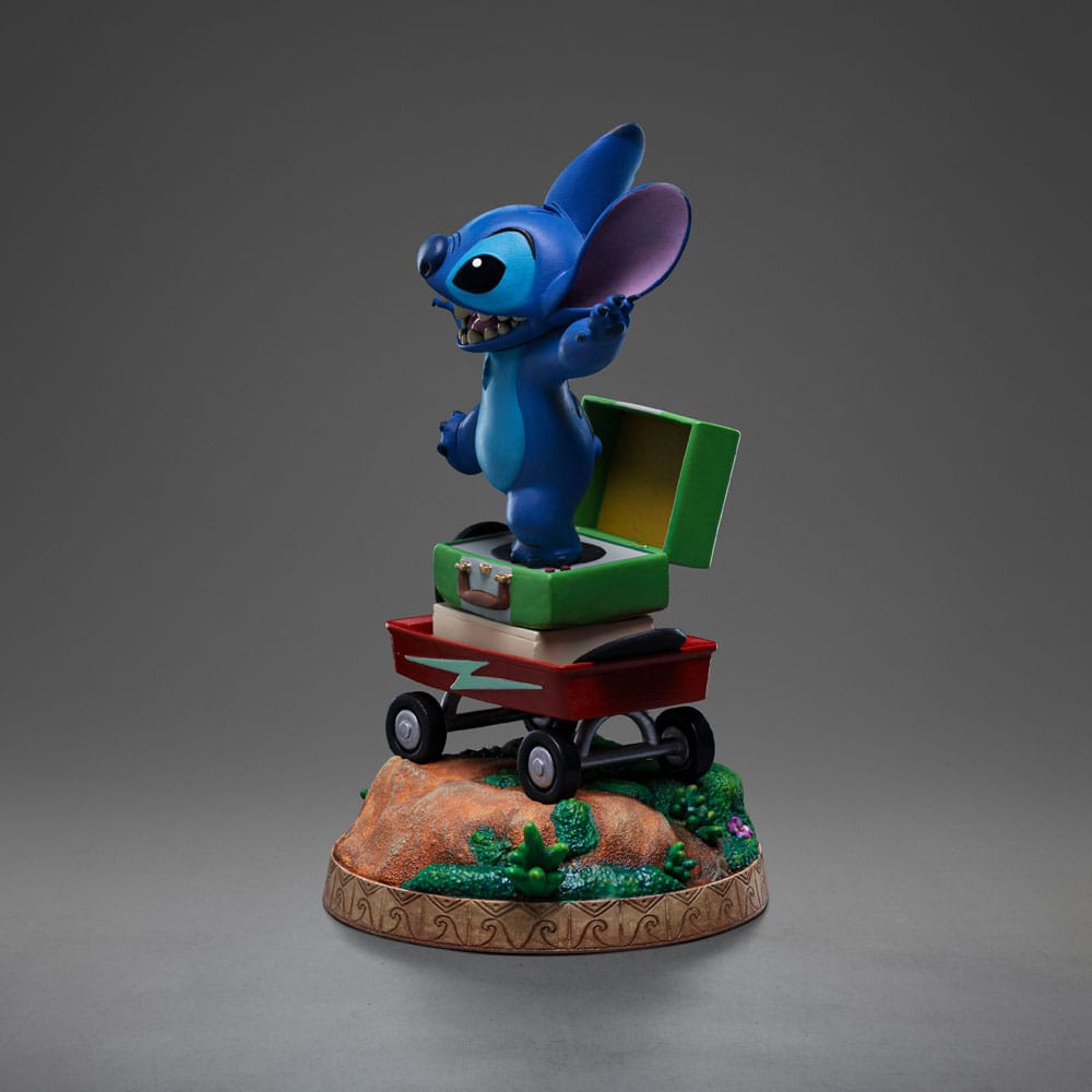 Lilo & Stitch Art Scale Statue 1/10 Stitch 17 cm   - Versand: 7 Tage nach Bestellung