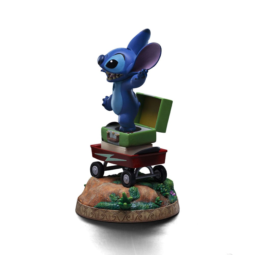 Lilo & Stitch Art Scale Statue 1/10 Stitch 17 cm   - Versand: 7 Tage nach Bestellung