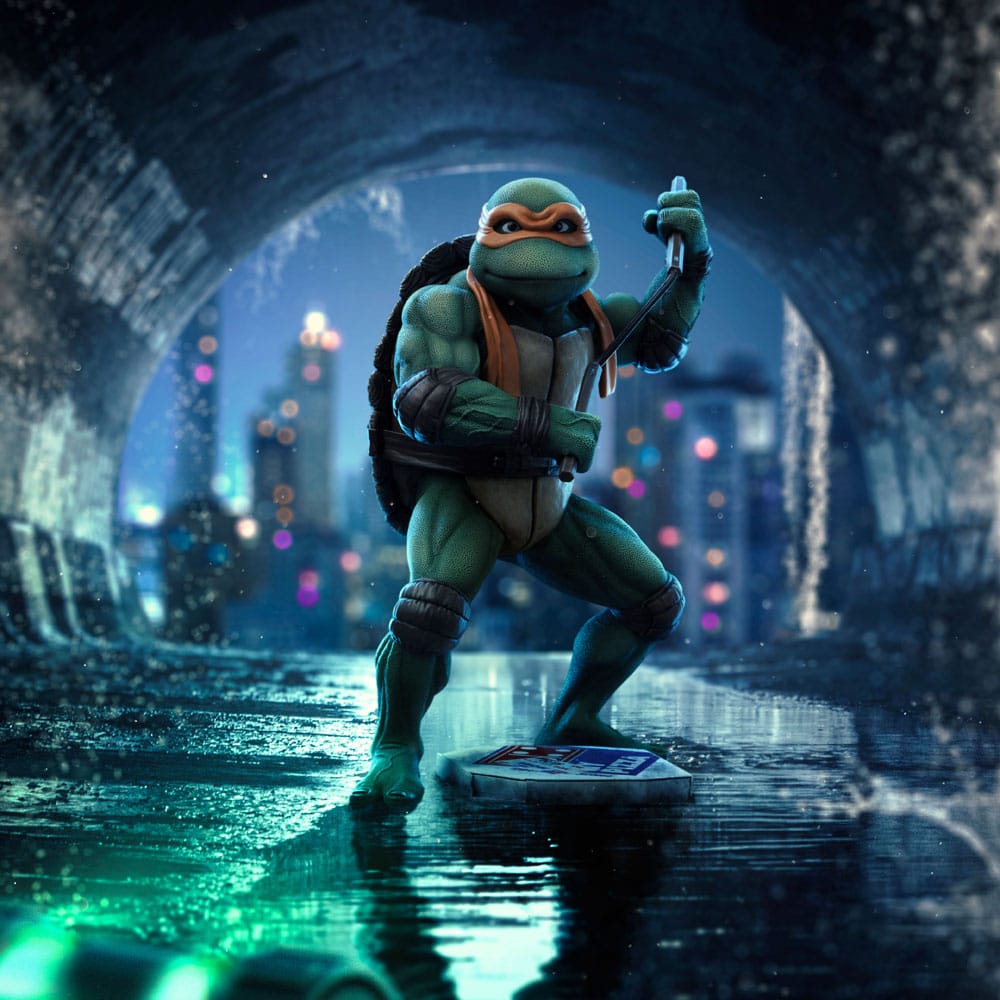 Teenage Mutant Ninja Turtles Art Scale Statue 1/10 Michelangelo 19 cm         - Preorder - ETA: 09.11.2025
