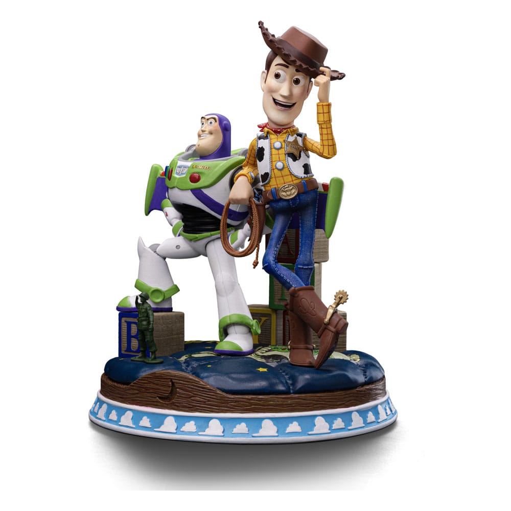 Toy Story Deluxe Art Scale Statue 1/10 Buzz & Woody 38 cm    - Versand: 7 Tage nach Bestellung