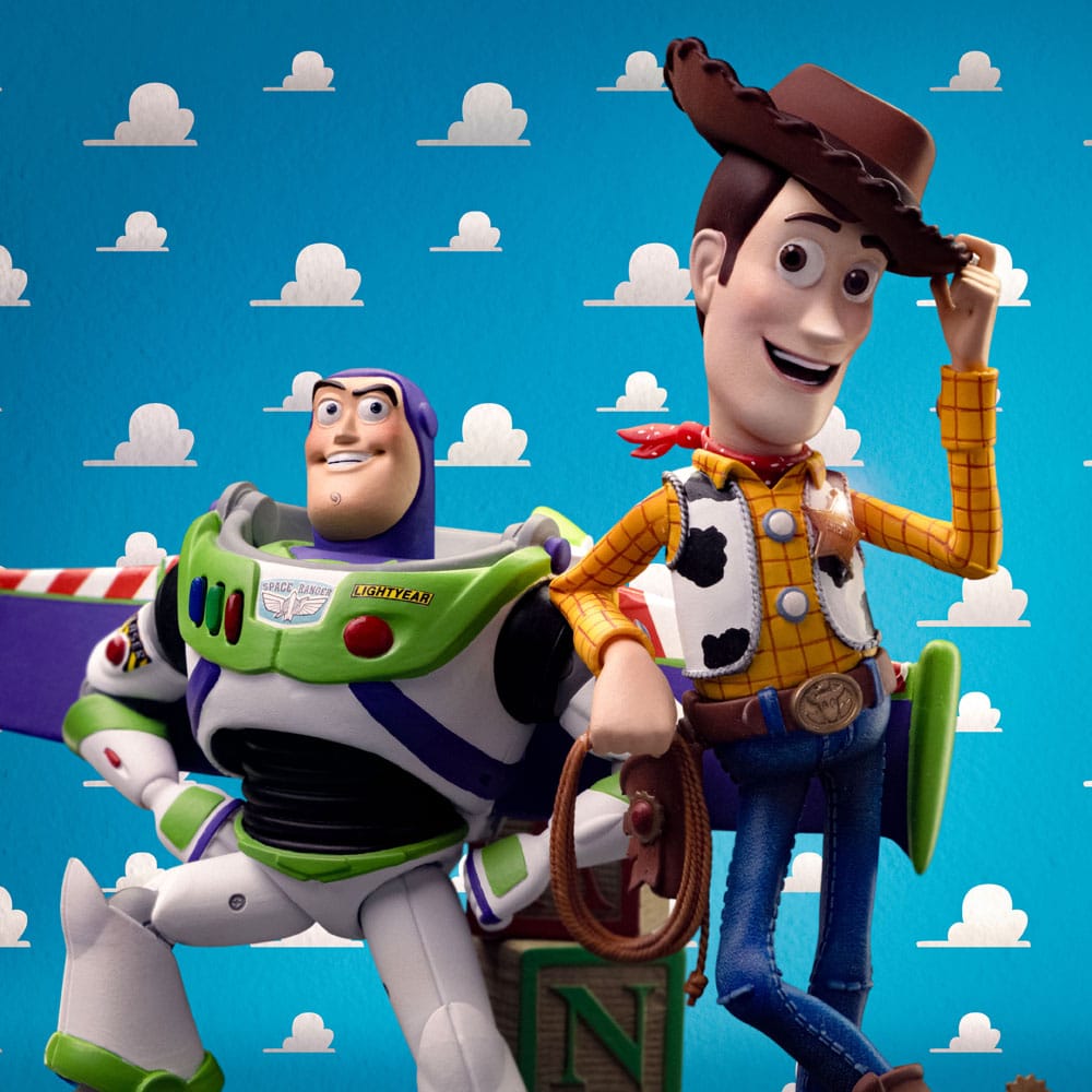 Toy Story Deluxe Art Scale Statue 1/10 Buzz & Woody 38 cm    - Versand: 7 Tage nach Bestellung