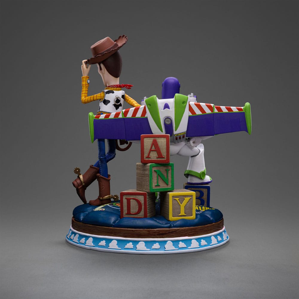 Toy Story Deluxe Art Scale Statue 1/10 Buzz & Woody 38 cm    - Versand: 7 Tage nach Bestellung