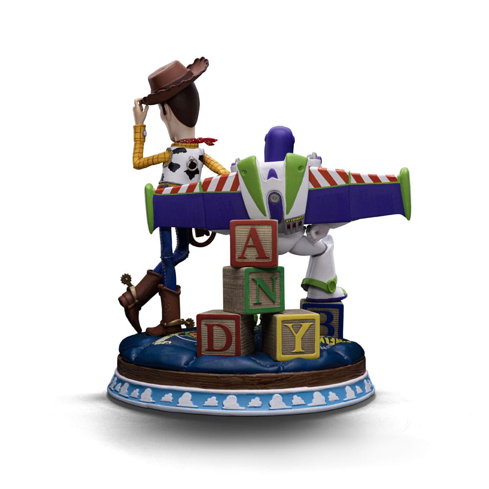 Toy Story Deluxe Art Scale Statue 1/10 Buzz & Woody 38 cm    - Versand: 7 Tage nach Bestellung