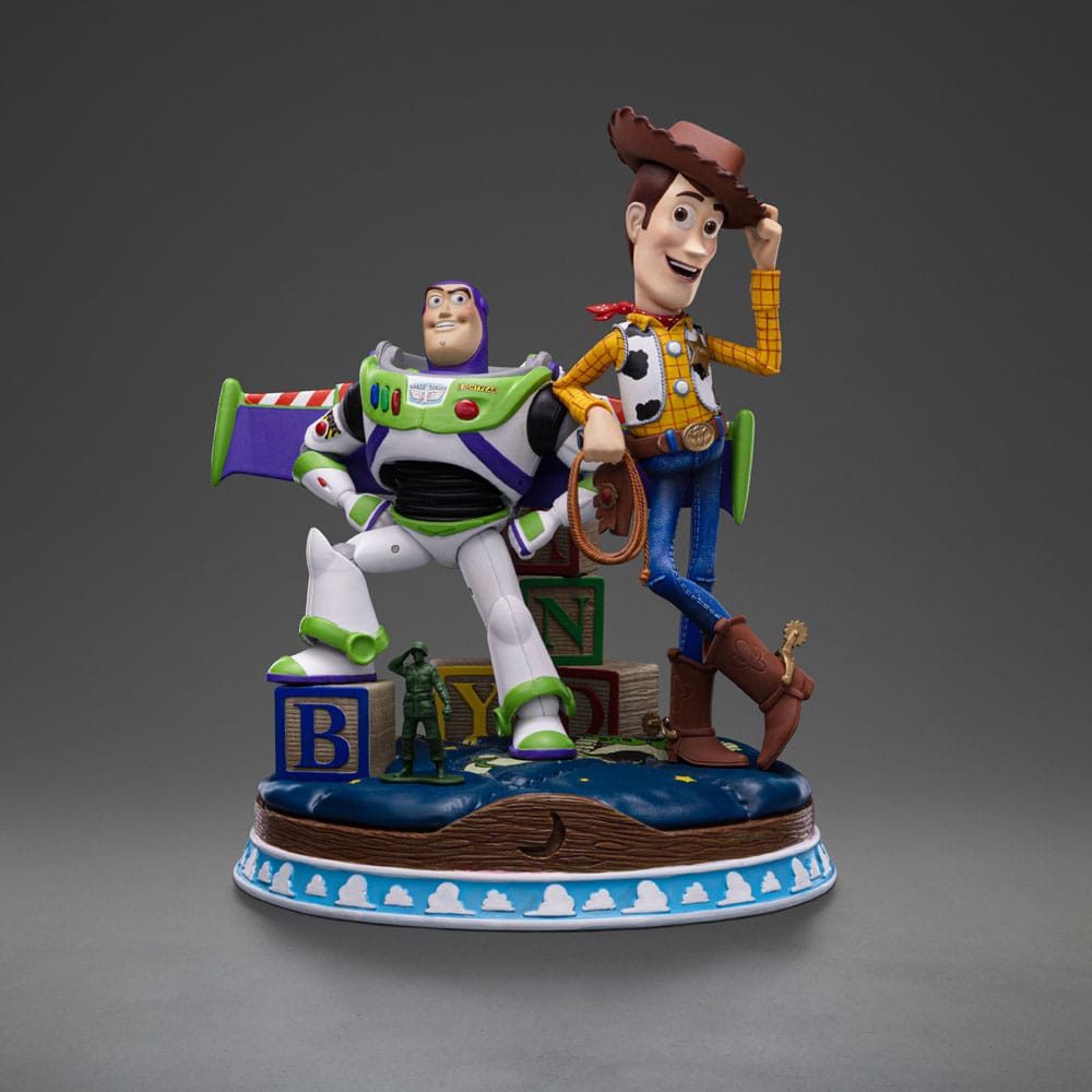 Toy Story Deluxe Art Scale Statue 1/10 Buzz & Woody 38 cm    - Versand: 7 Tage nach Bestellung