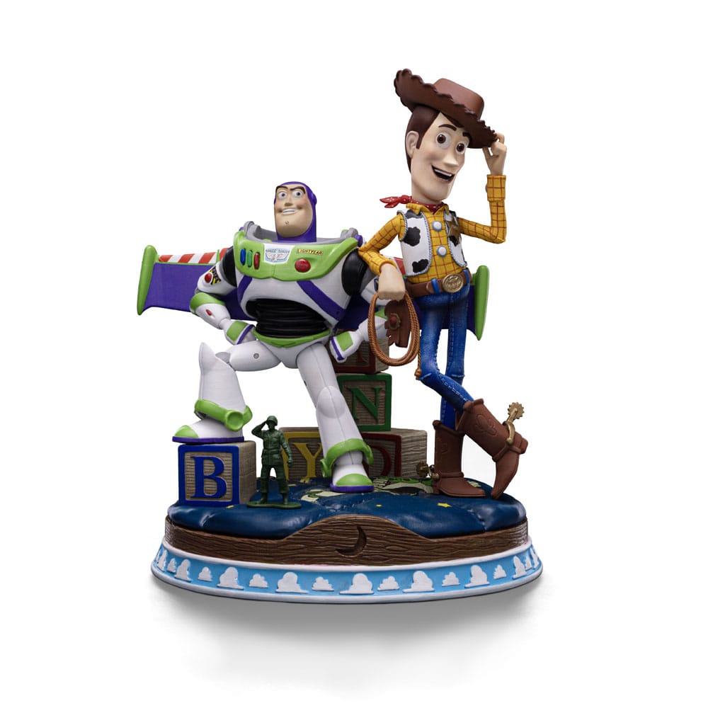 Toy Story Deluxe Art Scale Statue 1/10 Buzz & Woody 38 cm    - Versand: 7 Tage nach Bestellung