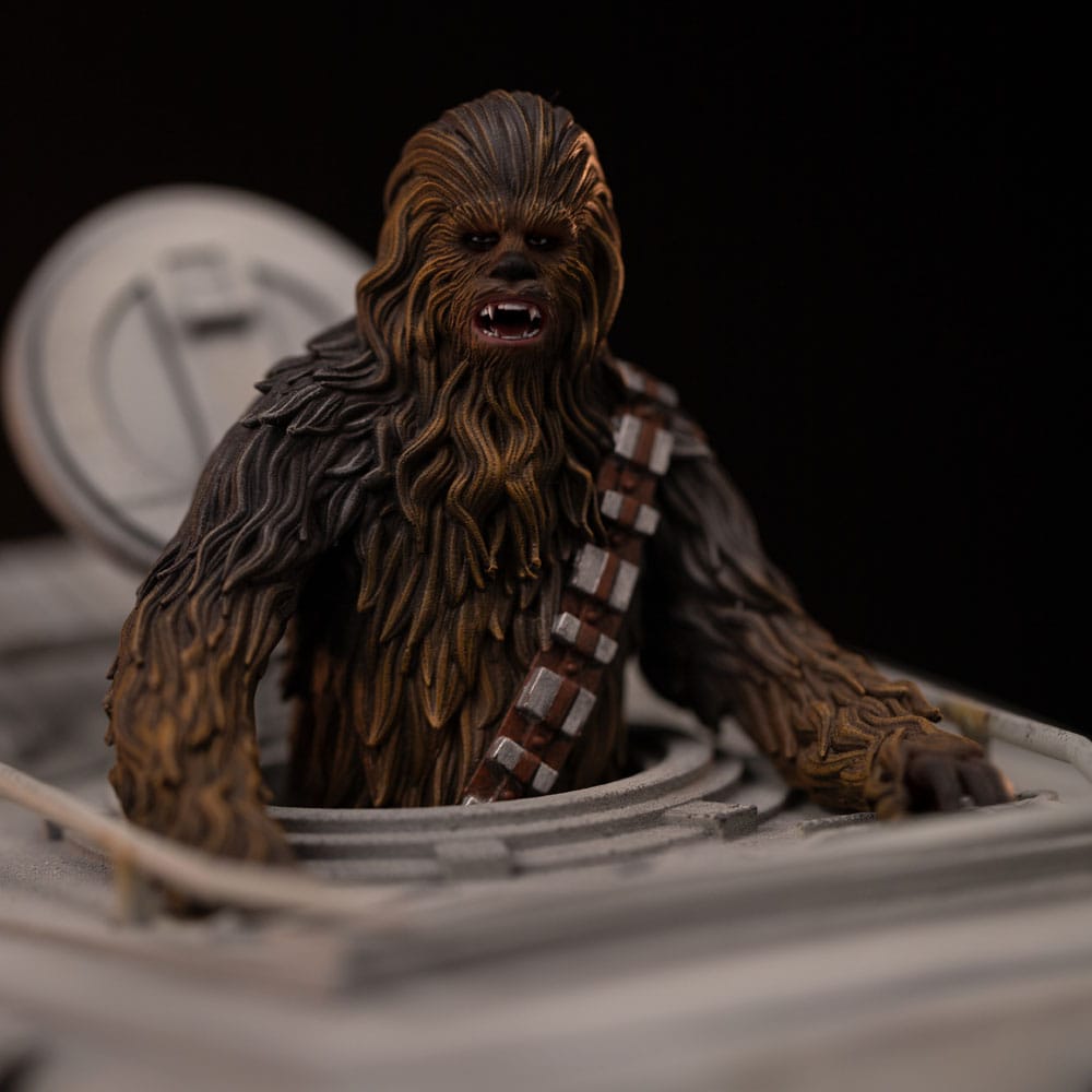 Star Wars Demi Art Scale Statue 1/20 AT-ST and Chewbacca 53 cm      - Preorder - ETA: 25.08.2025
