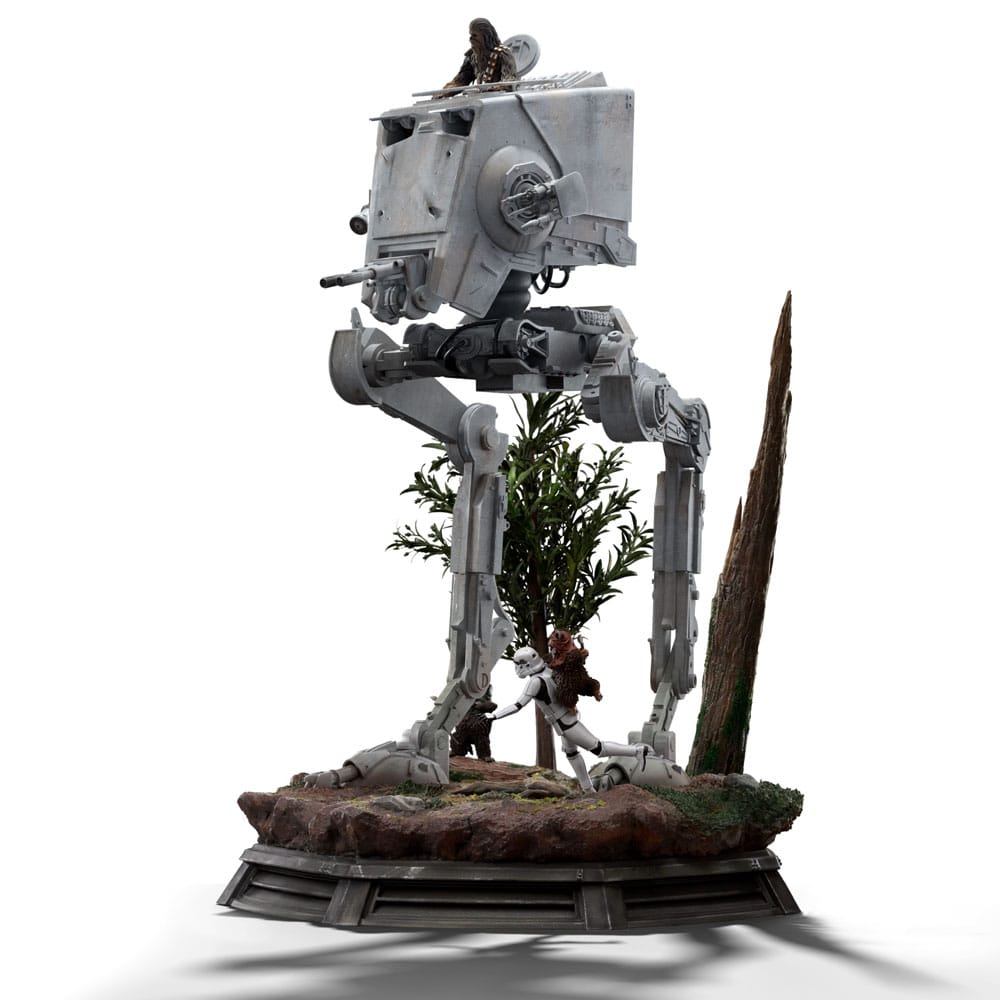 Star Wars Demi Art Scale Statue 1/20 AT-ST and Chewbacca 53 cm      - Preorder - ETA: 25.08.2025