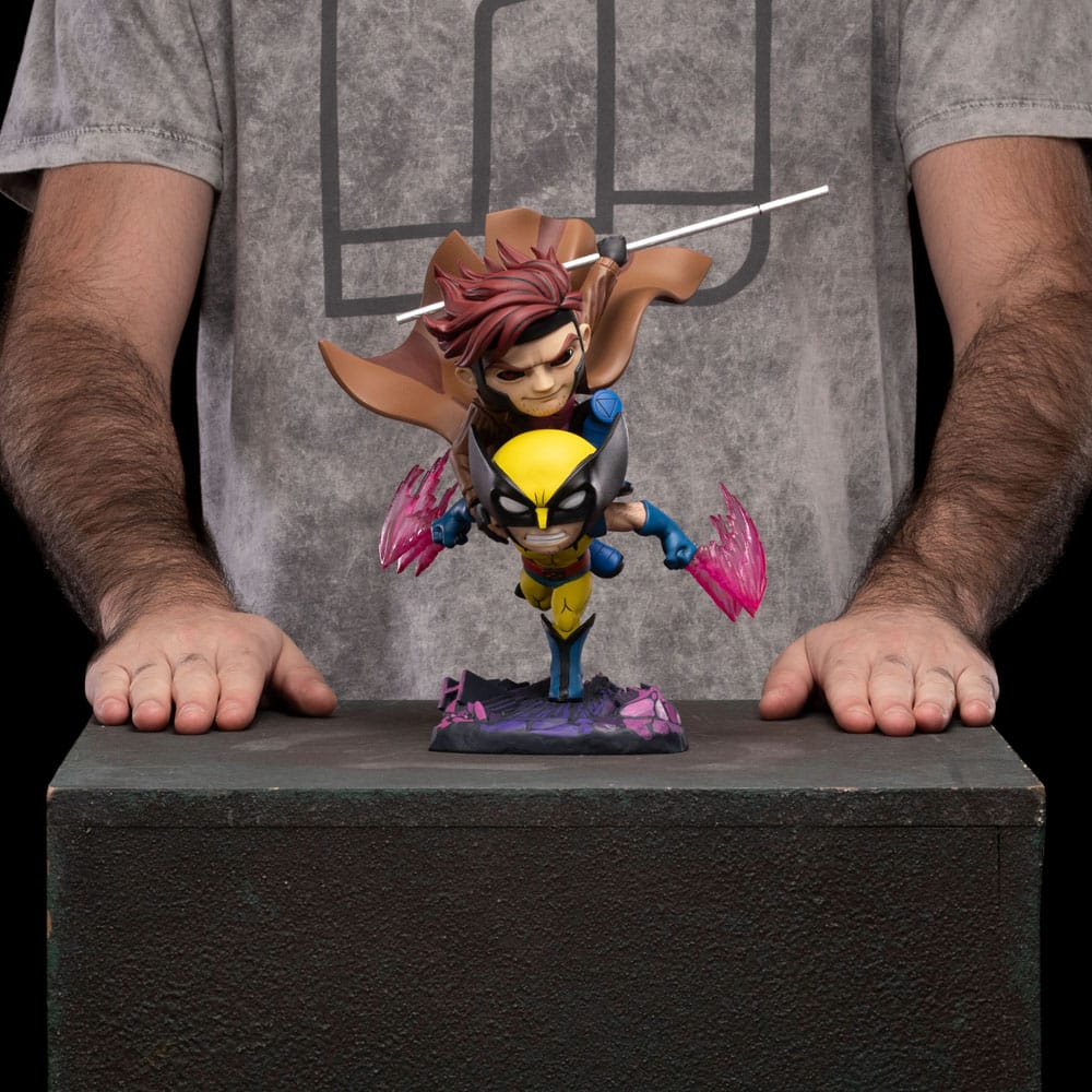 X-Men 97 Mini Co. PVC Figur Gambit and Wolverine 23 cm       - Versand: 5-7 Tage nach Bestellung