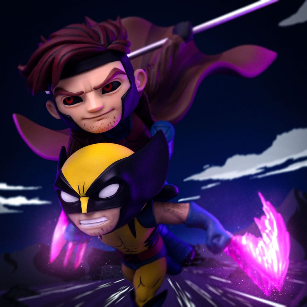 X-Men 97 Mini Co. PVC Figur Gambit and Wolverine 23 cm       - Versand: 5-7 Tage nach Bestellung