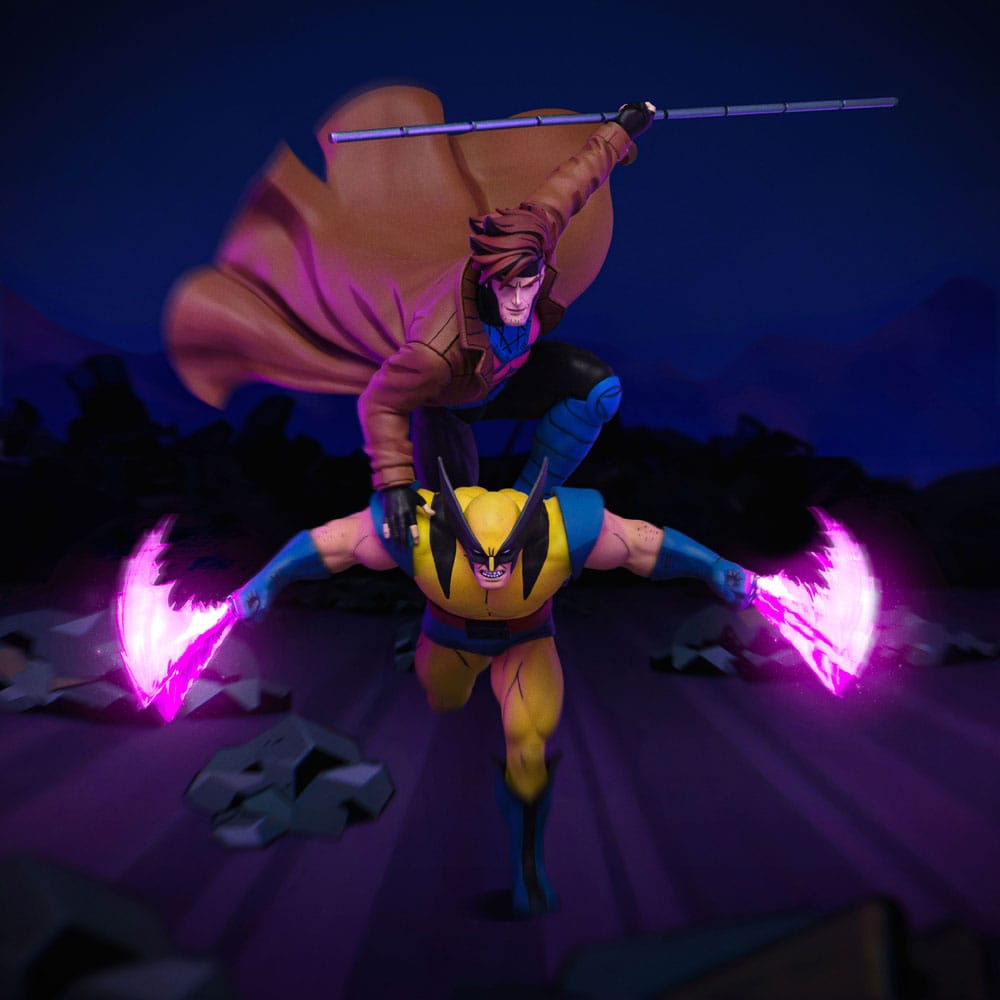 Marvel Deluxe Art Scale Statue 1/10 X-Men´97 Gambit & Wolverine 29 cm   - Preorder - ETA: 21.11.2025