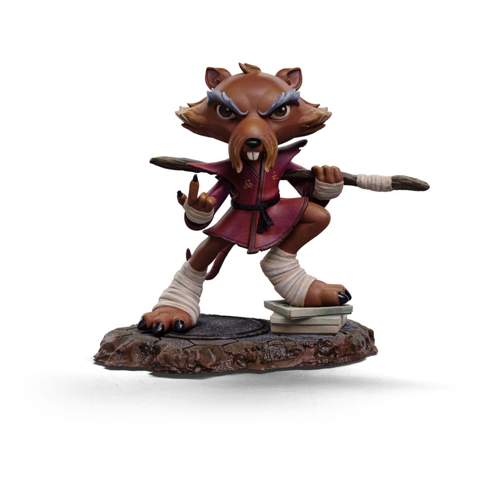 Teenage Mutant Ninja Turtles Mini Co. PVC Figur Master Splinter Comics 12 cm     - Versand: 5-7 Tage nach Bestellung