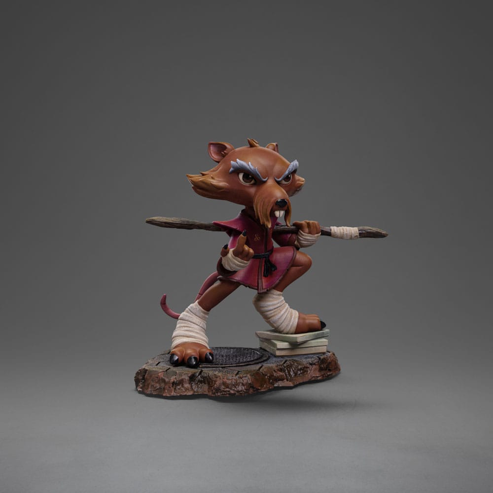 Teenage Mutant Ninja Turtles Mini Co. PVC Figur Master Splinter Comics 12 cm     - Versand: 5-7 Tage nach Bestellung