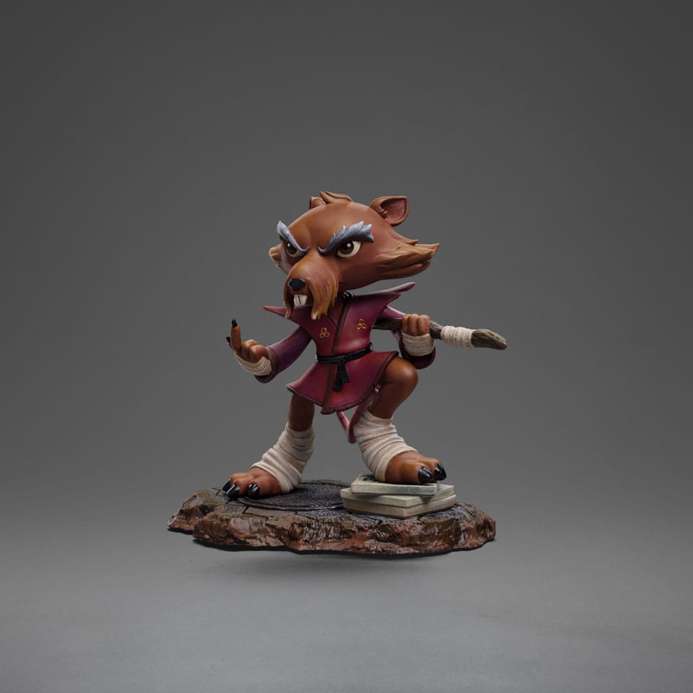 Teenage Mutant Ninja Turtles Mini Co. PVC Figur Master Splinter Comics 12 cm     - Versand: 5-7 Tage nach Bestellung