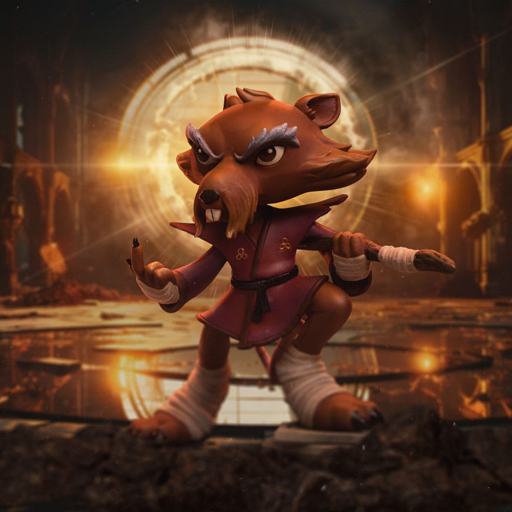 Teenage Mutant Ninja Turtles Mini Co. PVC Figur Master Splinter Comics 12 cm     - Versand: 5-7 Tage nach Bestellung