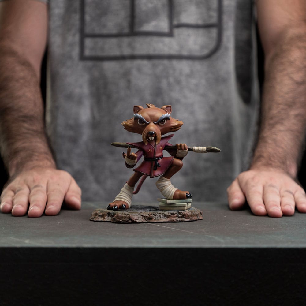 Teenage Mutant Ninja Turtles Mini Co. PVC Figur Master Splinter Comics 12 cm     - Versand: 5-7 Tage nach Bestellung