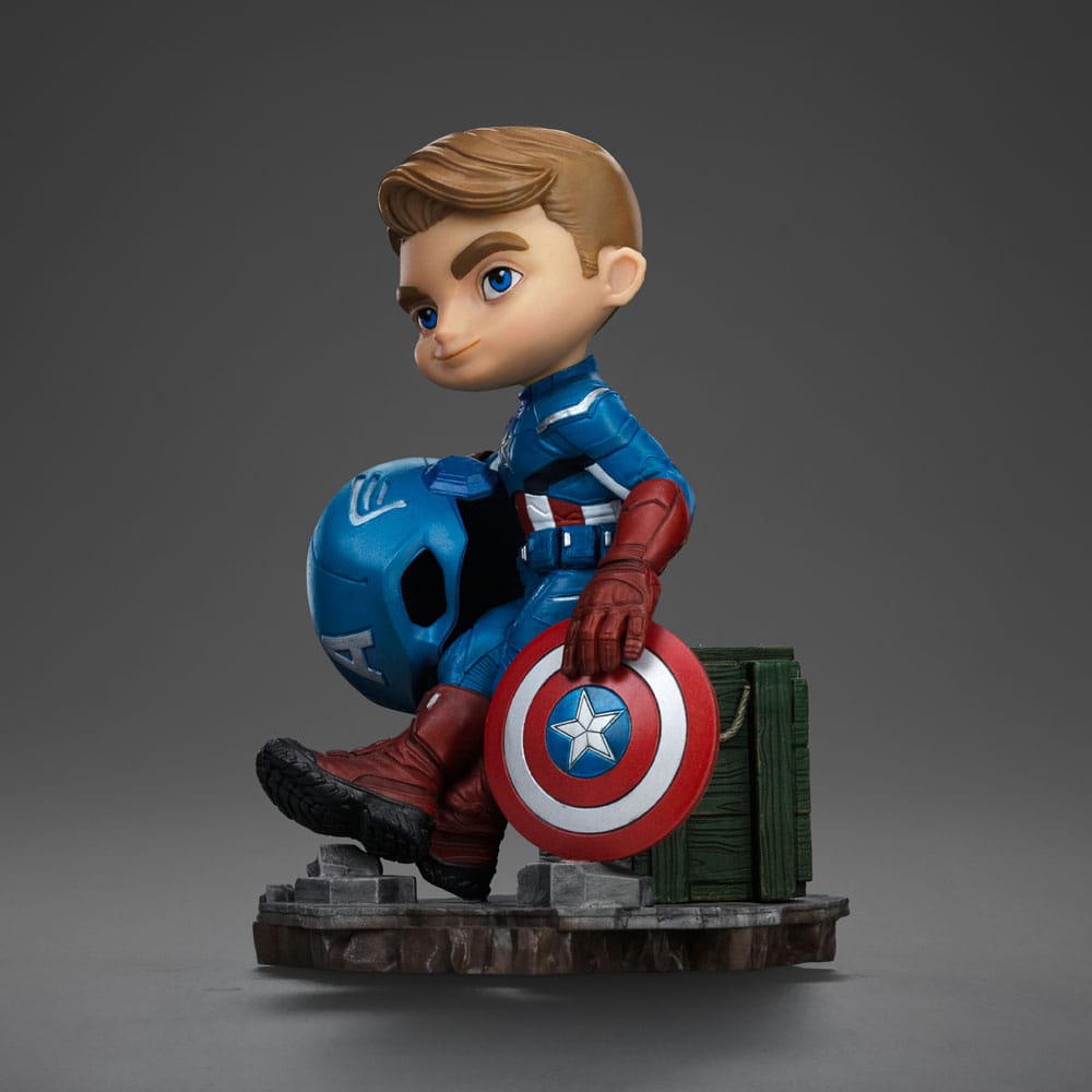 Avengers Infinity Saga Mini Co. PVC Figur Captain America 14 cm   - Versand: 5-7 Tage nach Bestellung