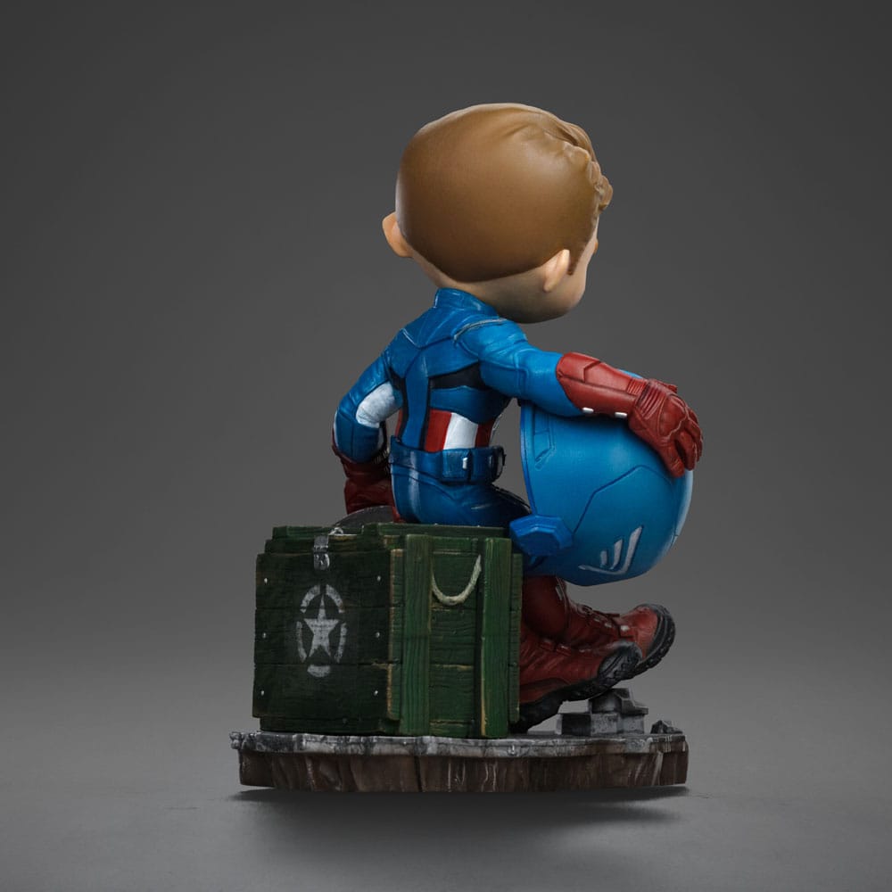 Avengers Infinity Saga Mini Co. PVC Figur Captain America 14 cm   - Versand: 5-7 Tage nach Bestellung