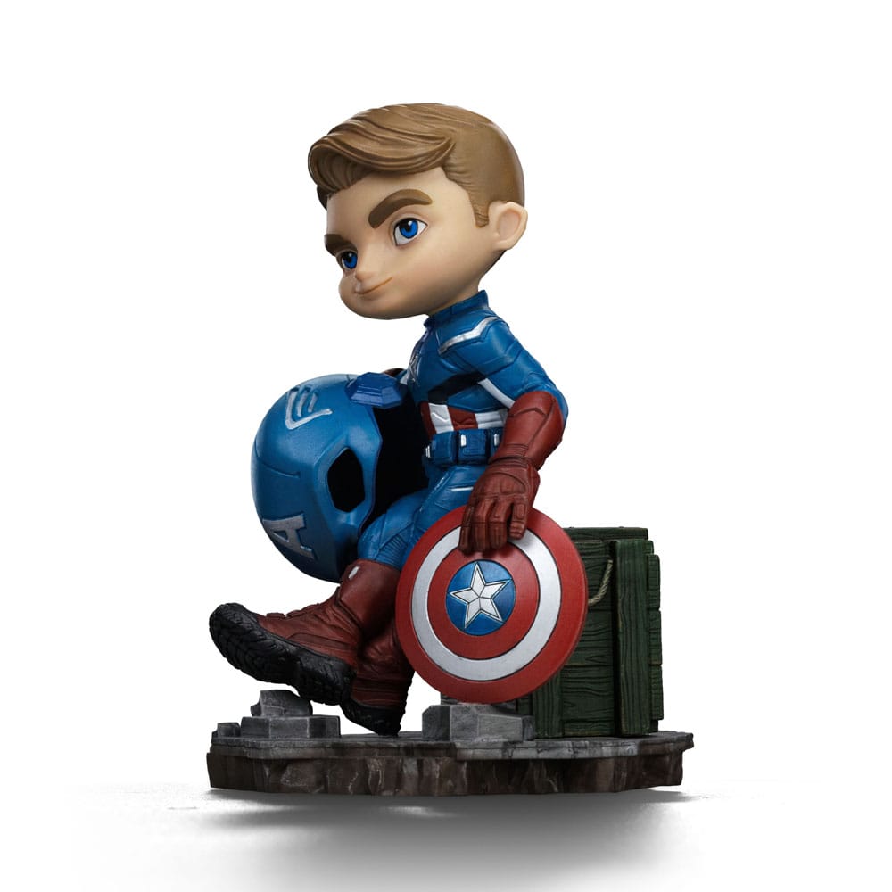 Avengers Infinity Saga Mini Co. PVC Figur Captain America 14 cm   - Versand: 5-7 Tage nach Bestellung
